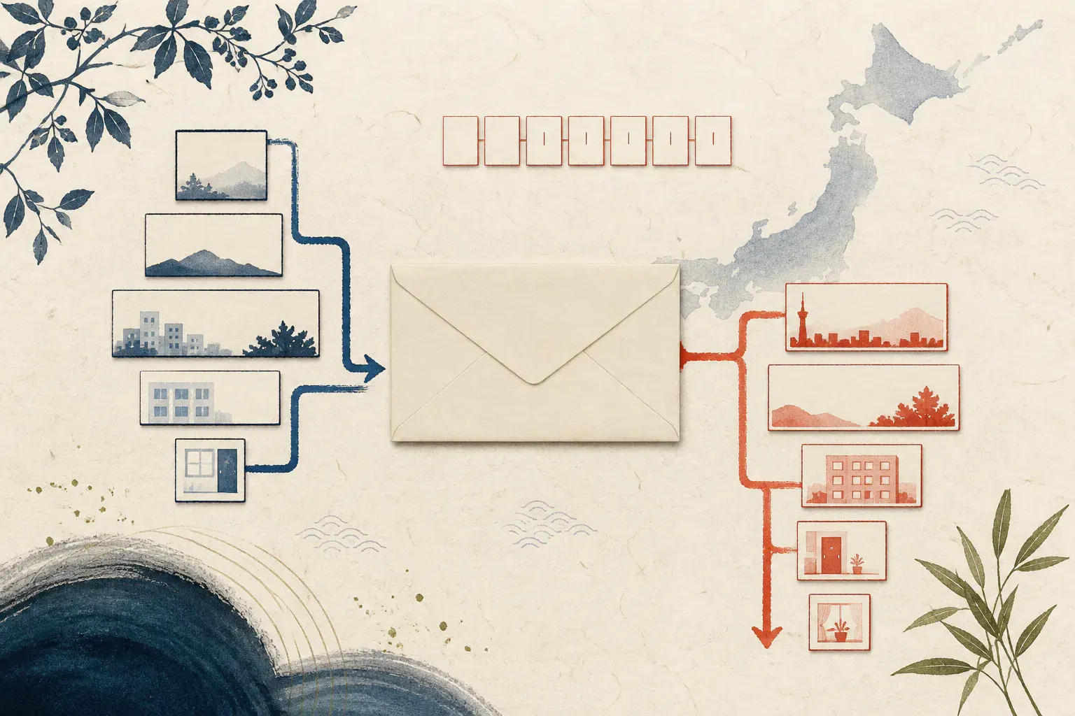 住所の書き方・入力順・フォーム例